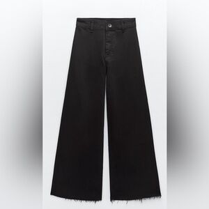 Zara collection, high waist, marine style jeans.